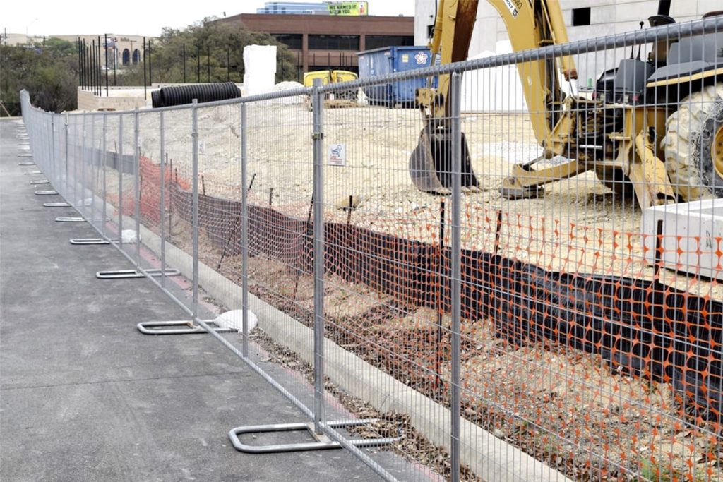 Fence Rentals for construction site