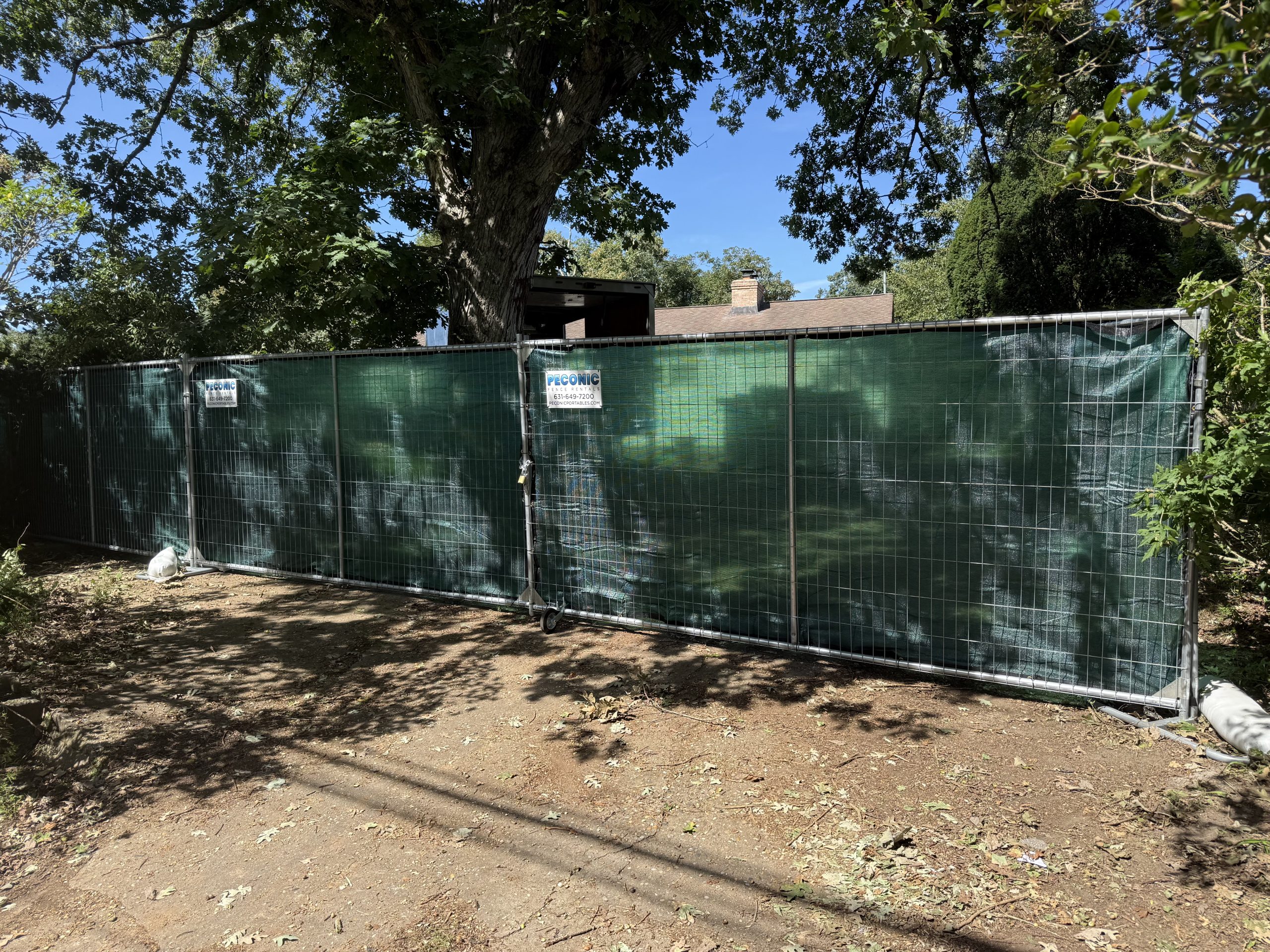East Hampton Temporary fence rentals